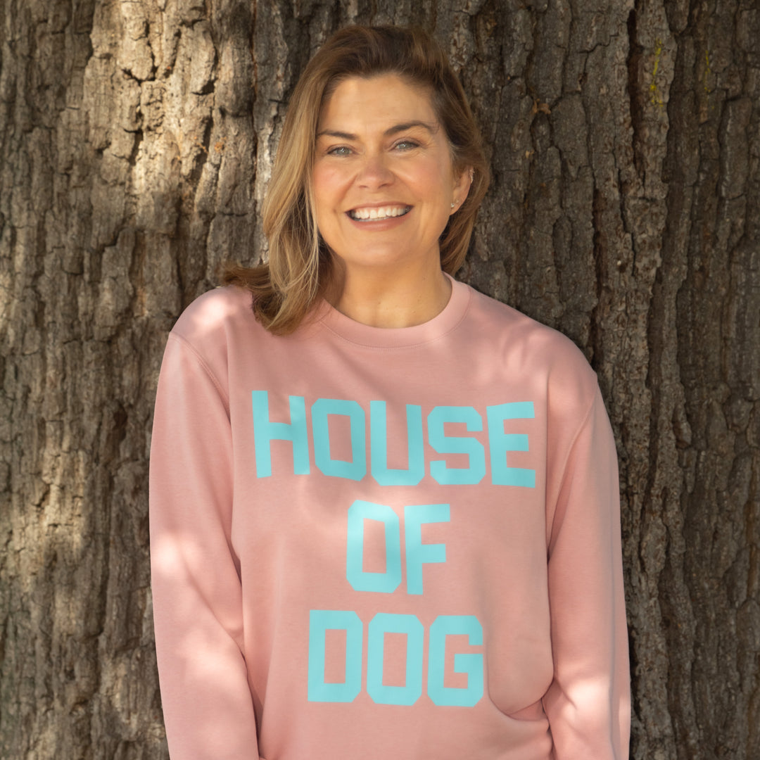 Turquoise House of Dog Unisex Sweatshirt