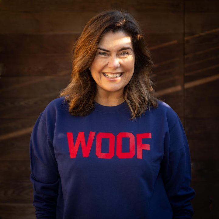 Red Woof Unisex Sweatshirt