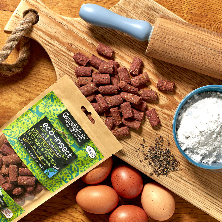 Eco-Insect Bakes Dog Treats