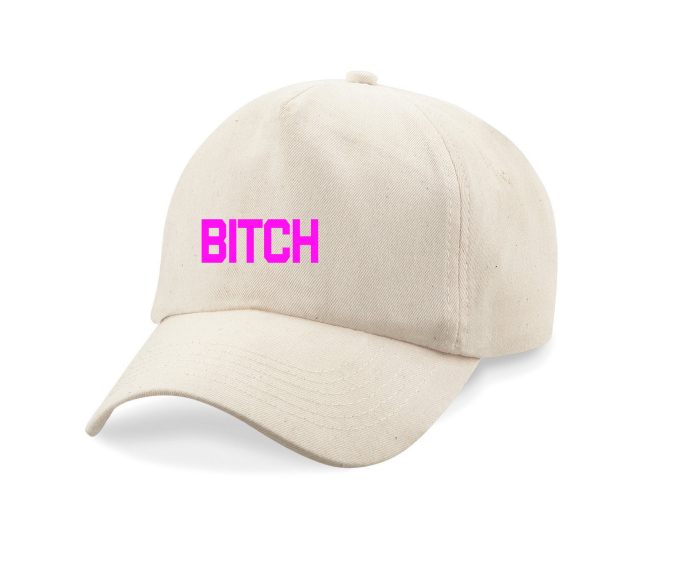 Cream Bitch Cap