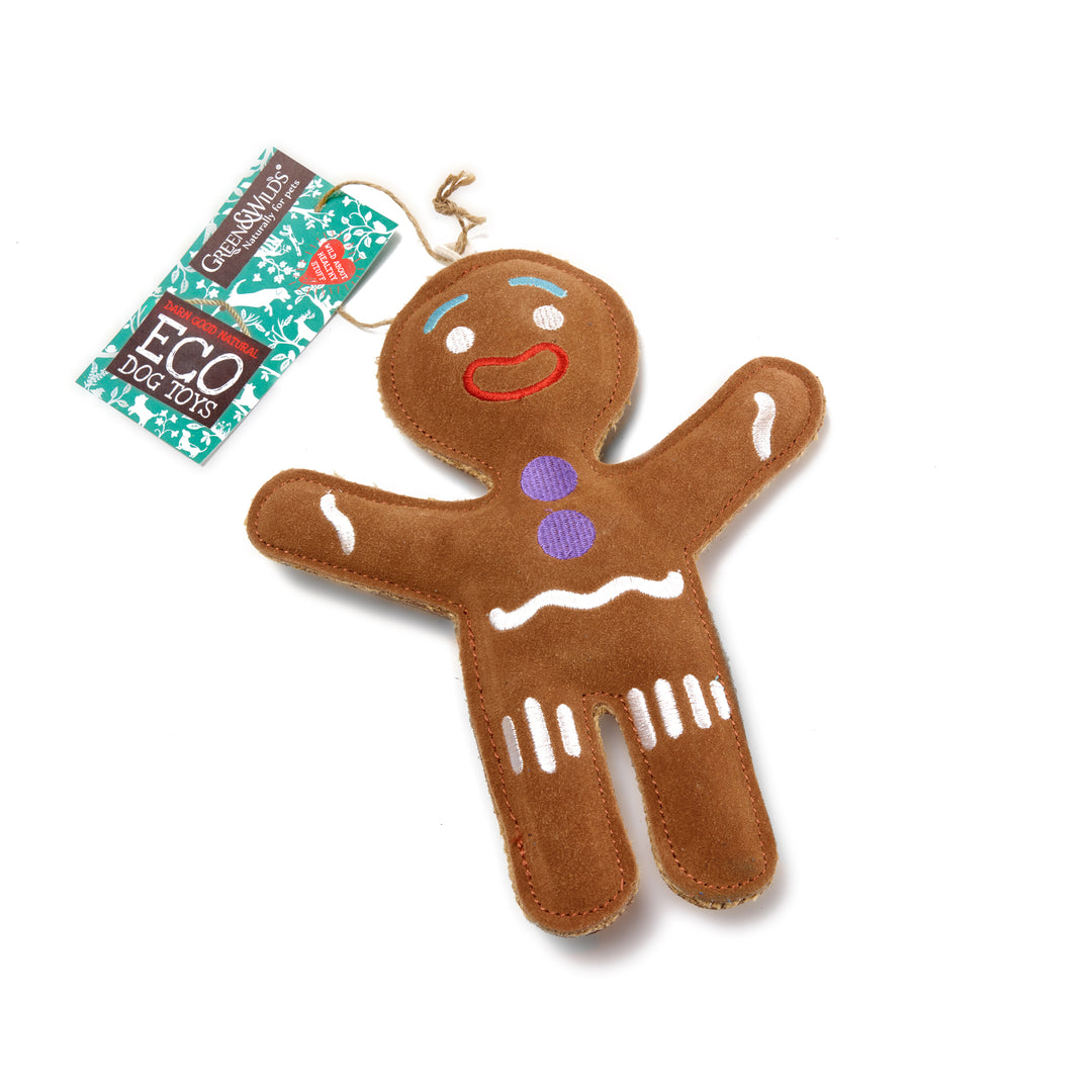 Eco Dog Toys UK - Jean Genie the Gingerbread - House Of Dog