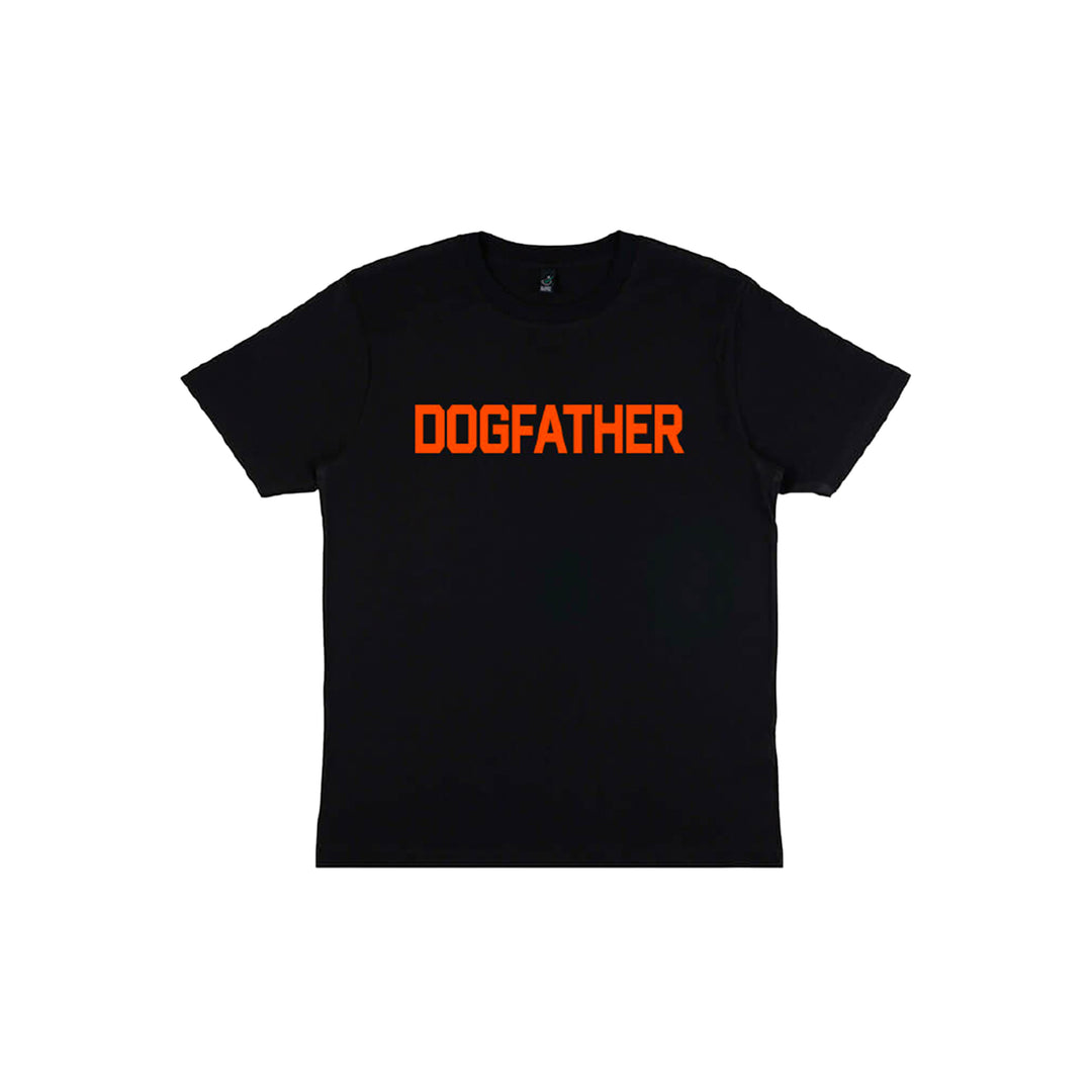Neon Orange Dogfather Men's T-Shirt