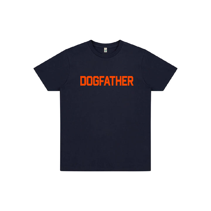 Neon Orange Dogfather Men's T-Shirt