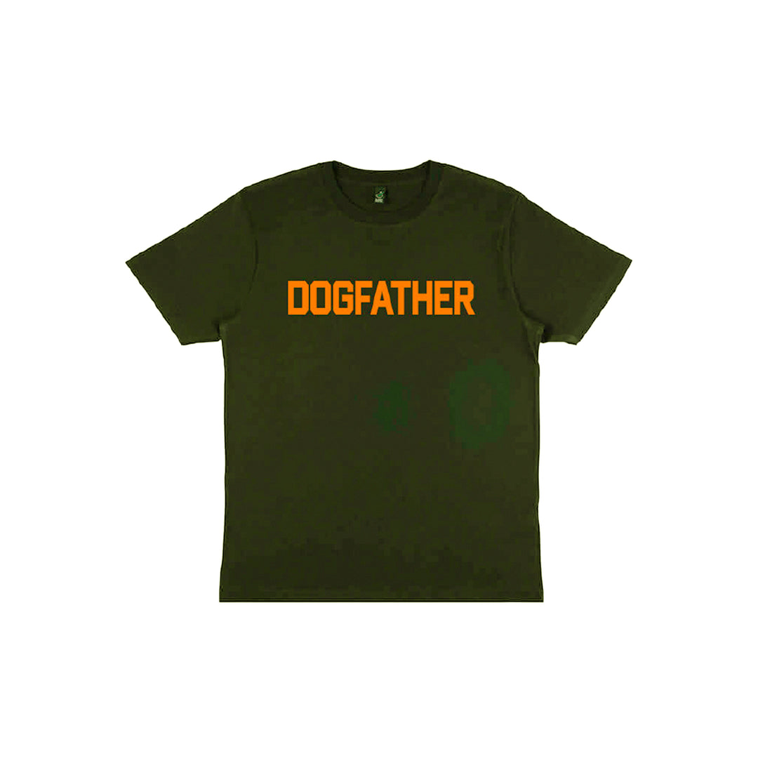 Neon Orange Dogfather Men's T-Shirt