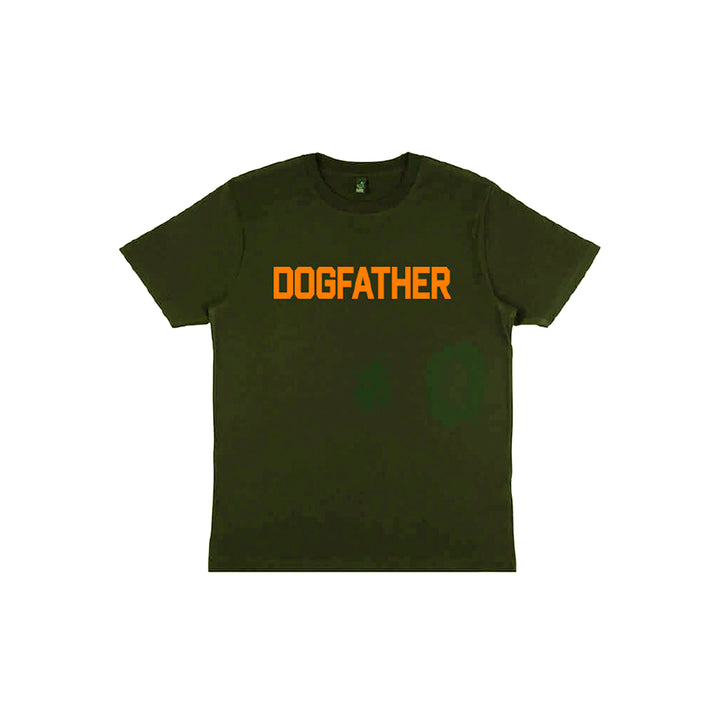 Neon Orange Dogfather Men's T-Shirt