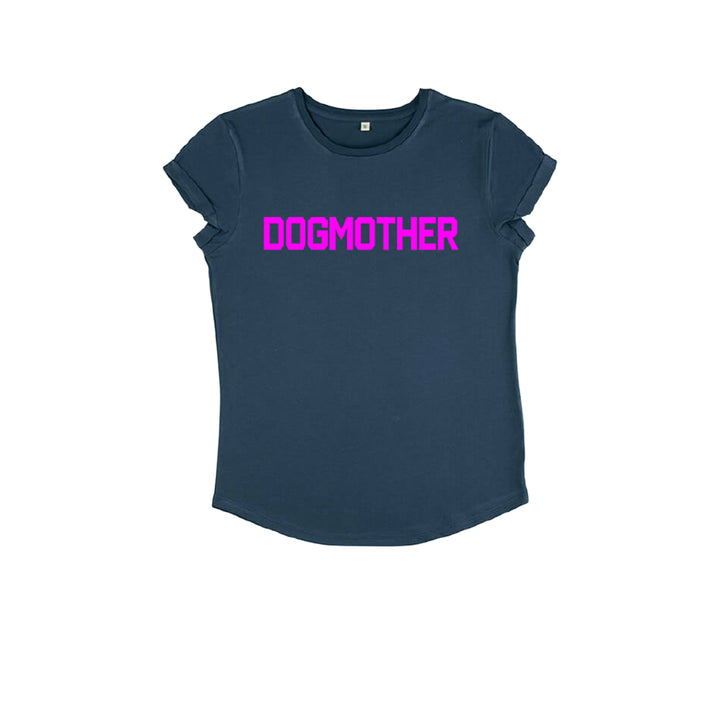 Neon Pink Dogmother Women's Fitted T-Shirt