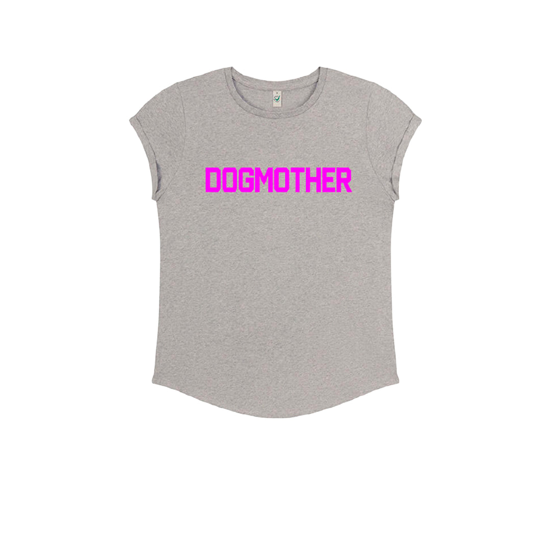 Neon Pink Dogmother Women's Fitted T-Shirt