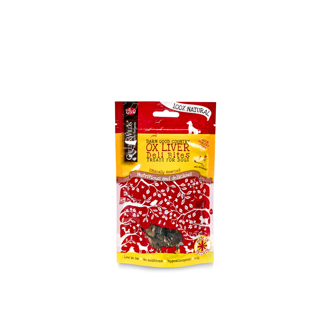 Ox Liver Deli Bites For Dogs