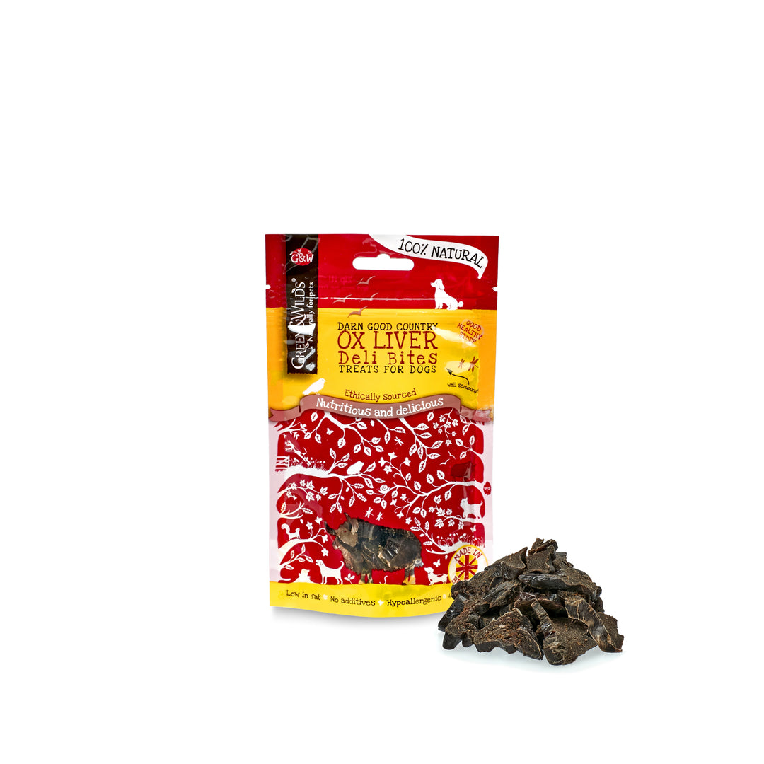Ox Liver Deli Bites For Dogs