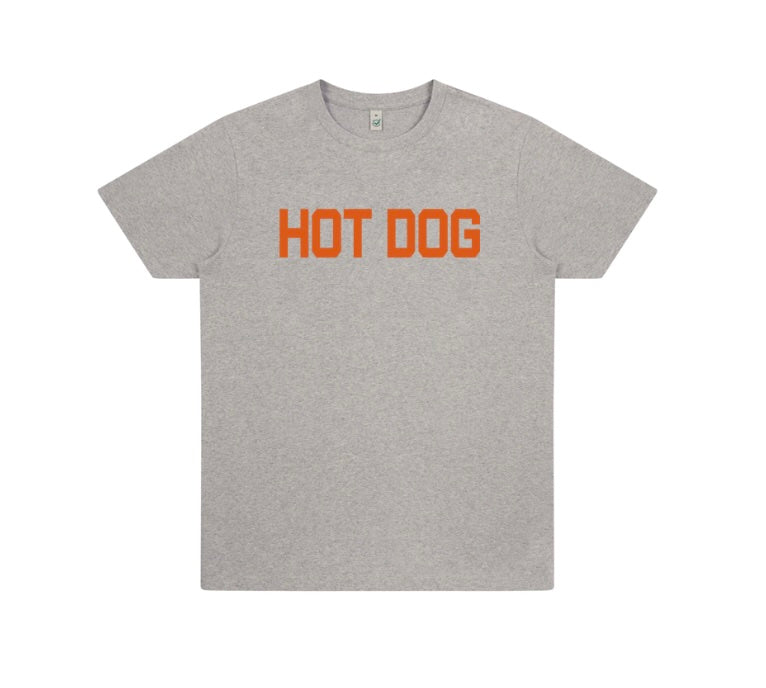 Orange Hot Dog Unisex T-Shirt