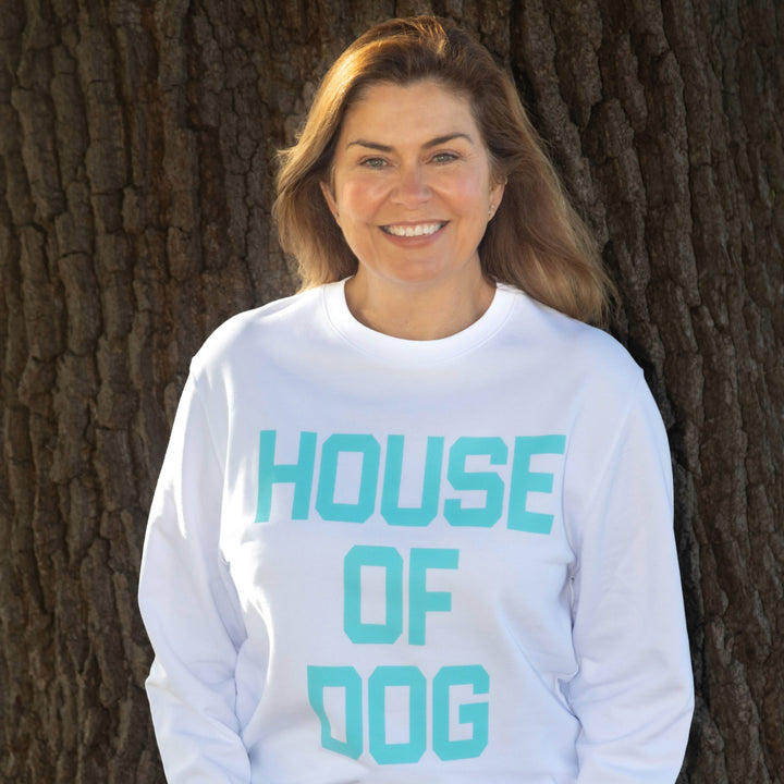 Turquoise House of Dog Unisex Sweatshirt