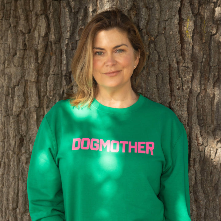 Neon Pink Dogmother Women's Sweatshirt