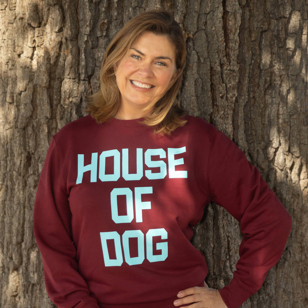 Turquoise House of Dog Unisex Sweatshirt