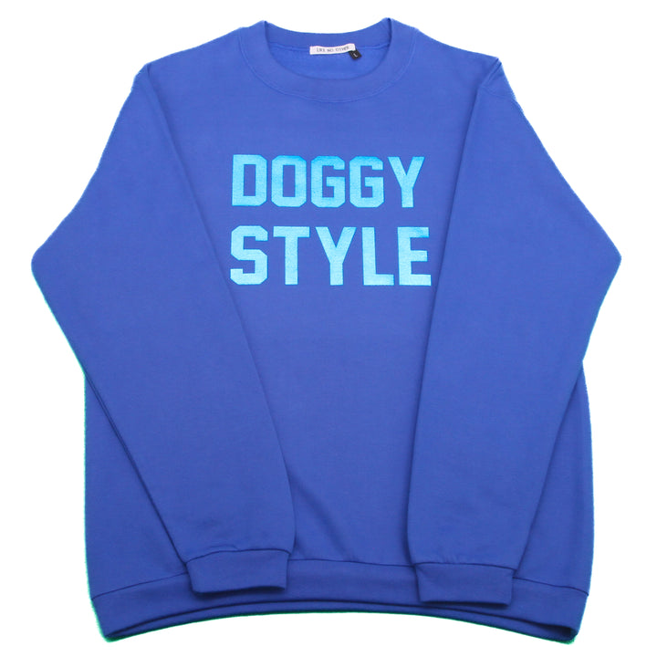 DOGGY STYLE Sweatshirt Royal Blue - House Of Dog
