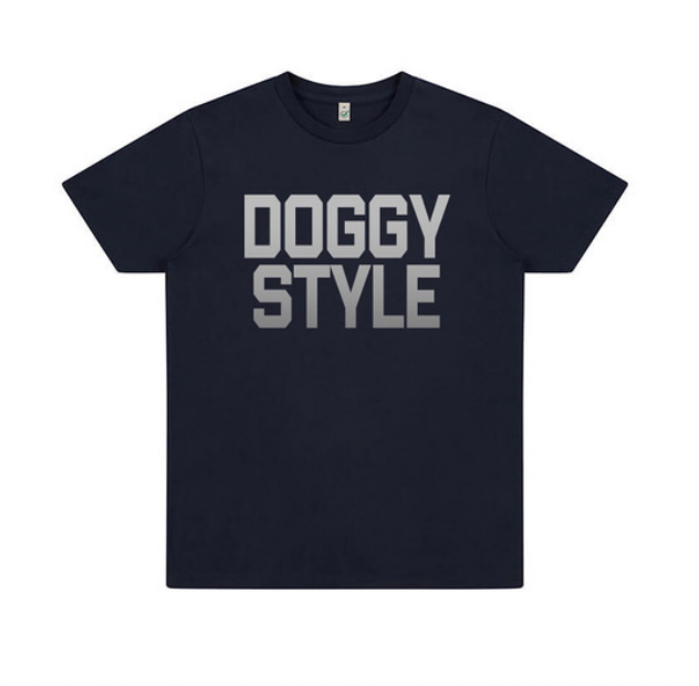 Silver Metallic Doggy Style Unisex T-Shirt