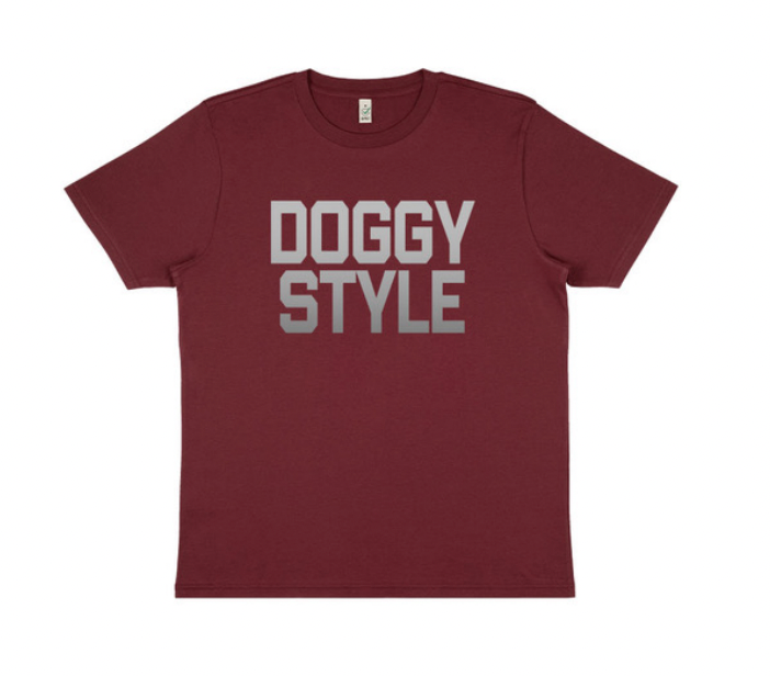 Silver Metallic Doggy Style Unisex T-Shirt