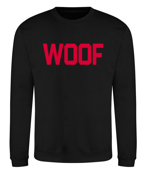 Red Woof Unisex Sweatshirt