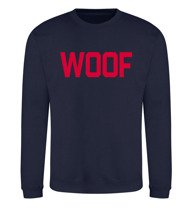 Red Woof Unisex Sweatshirt