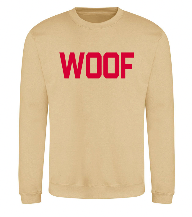 Red Woof Unisex Sweatshirt